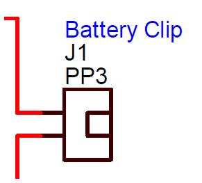 click to enlarge Two Pole Connector Schematic Symbol PP3 Clip