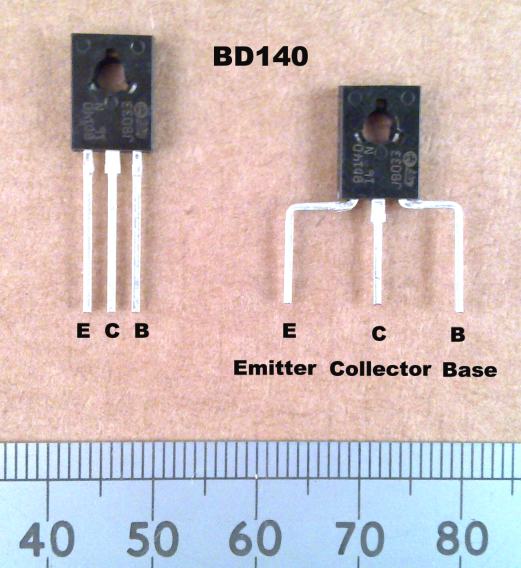 BD140 PNP Audio
          Driver Transistor