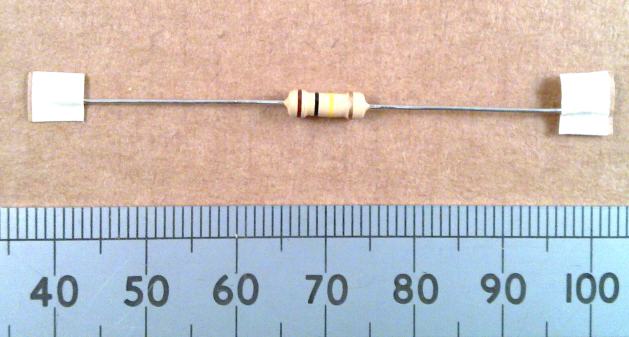 Resistor 100K,
          0.5W