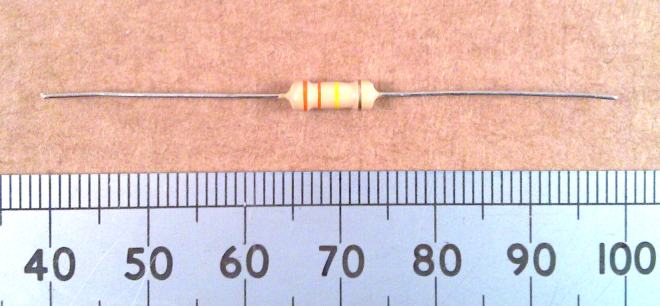 Resistor 330K,
          0.5W