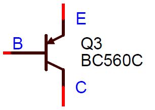 PNP Transistor Schematic Symbol