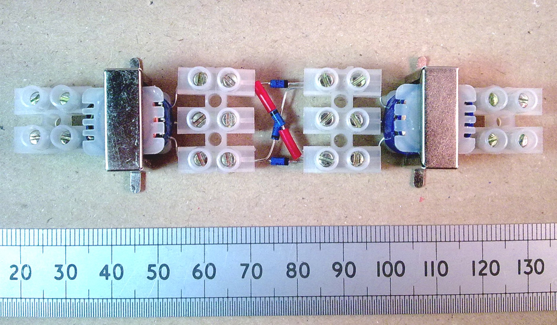 Balanced Modulator
            before connecting the wires